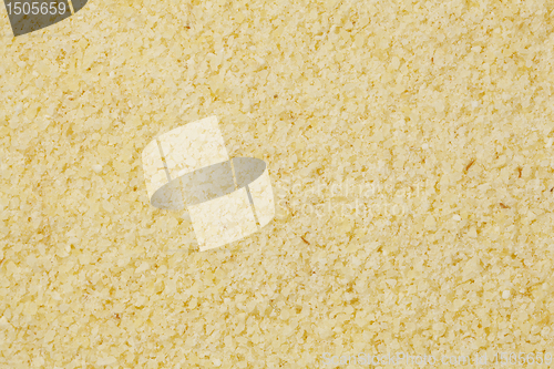 Image of semolina flour at life-size