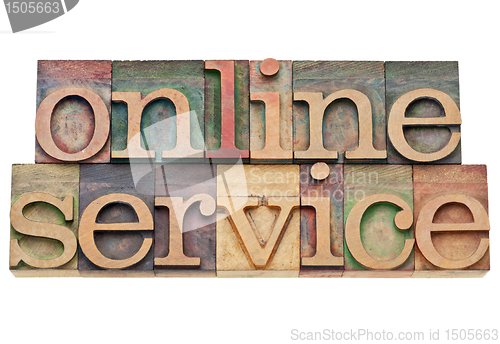 Image of online service - internet concept