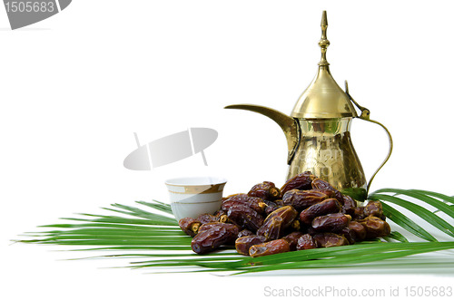 Image of Arabic Coffee with Dates Fruit