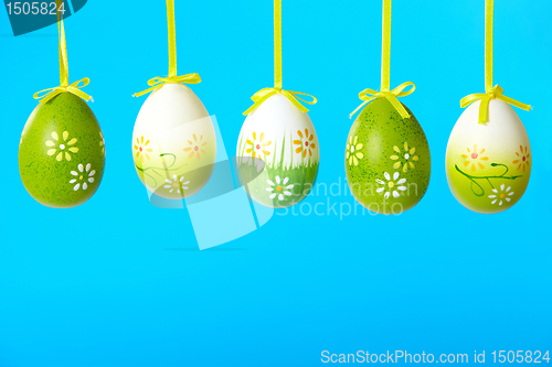 Image of easter eggs