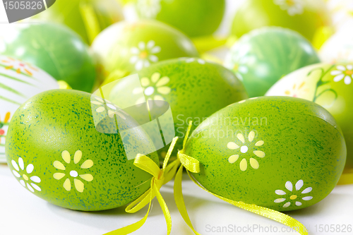 Image of easter eggs