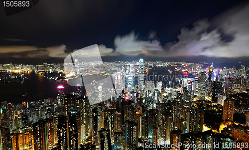 Image of Hong Kong night