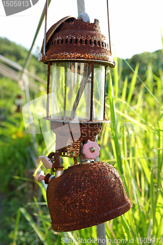 Image of antique lamp