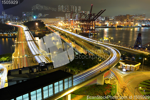 Image of Cargo Terminal and highway