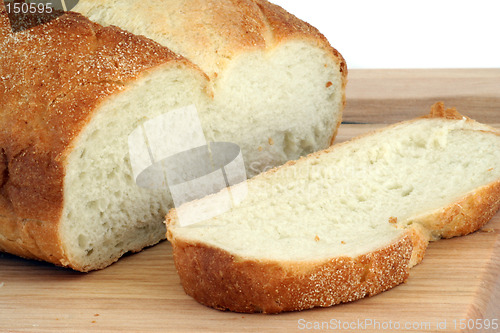 Image of bread on cutting board