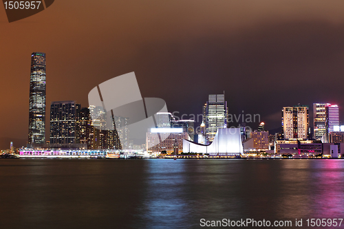 Image of kowloon at night