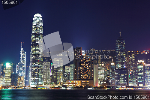 Image of Hong Kong night