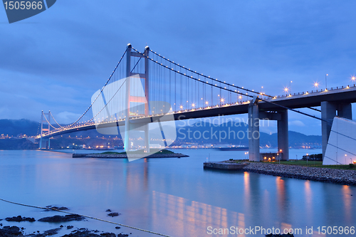 Image of Tsing Ma Bridge in Hong Kong