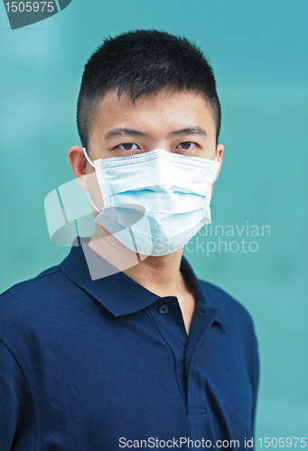 Image of man wear face mask