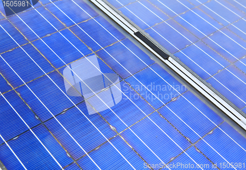 Image of solar panel cell