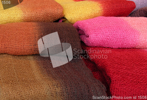 Image of Colourful Scarfs