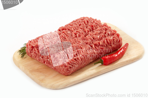 Image of raw minced meat