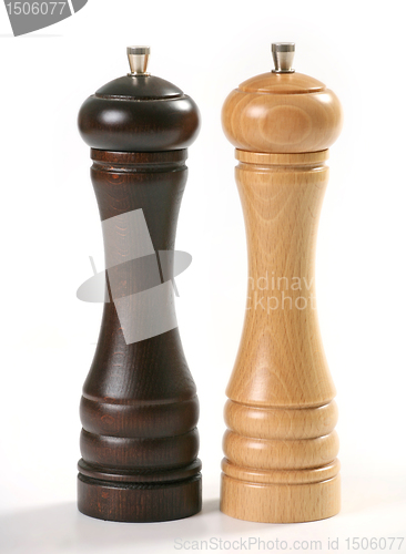 Image of wooden peppermills
