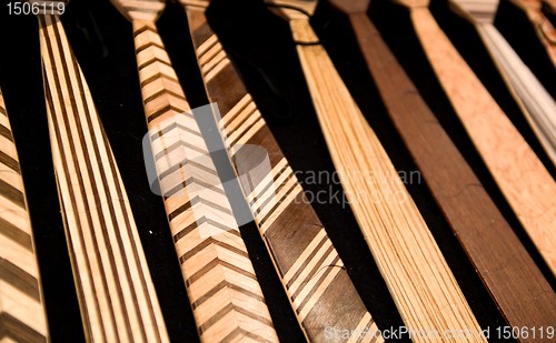 Image of Wooden ties