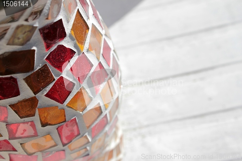 Image of colorful abstract vase theme