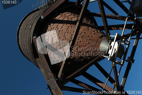 Image of wild west water tank