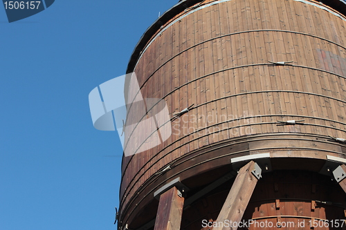 Image of wild west water tank