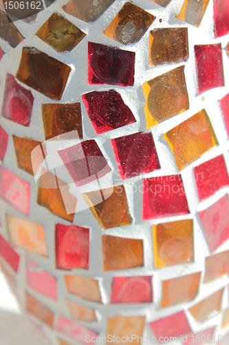 Image of colorful abstract vase