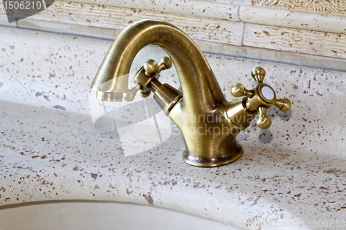 Image of Brass faucet