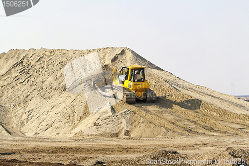 Image of Bulldozer machine