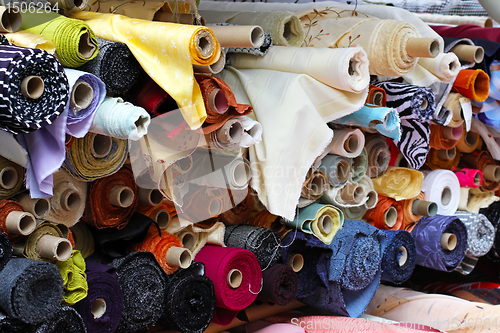 Image of Fabric rolls
