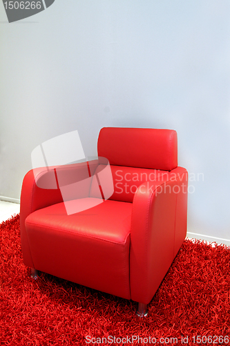 Image of Red armchair