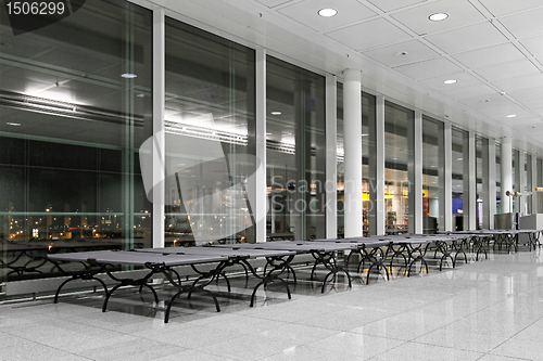 Image of Airport temporary beds