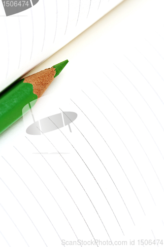 Image of Pencil and agenda