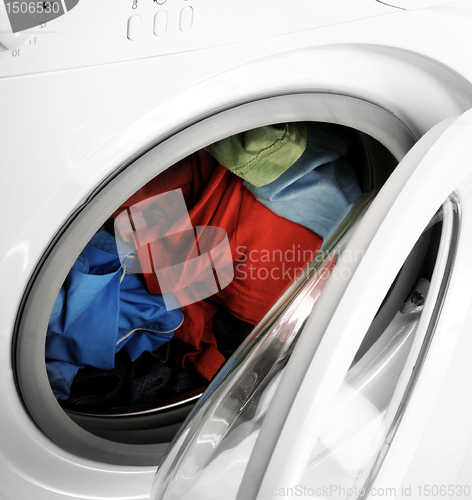 Image of Clothes in laundry