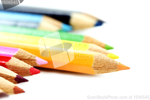 Image of Close-up pencil.