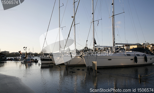 Image of Flooding in the marina