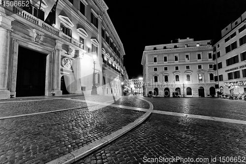 Image of Cobblestone streets of Rome