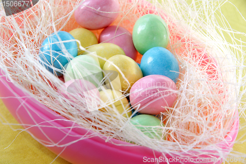 Image of Easter candy eggs