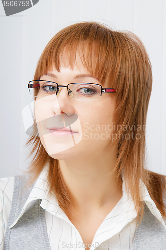 Image of Portrait of young business woman
