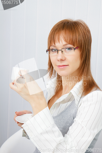 Image of Portrait of young business woman