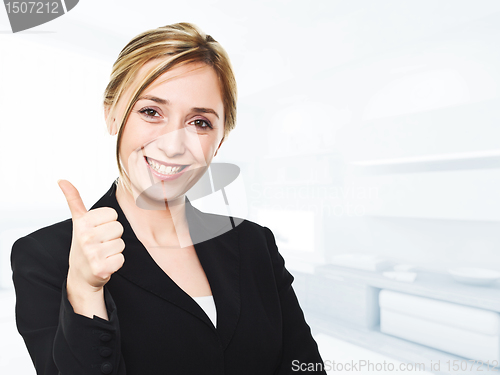 Image of positive woman