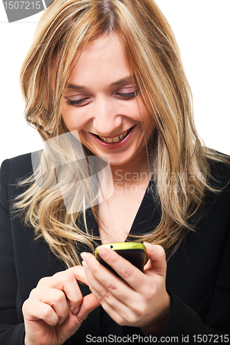 Image of woman with mobile