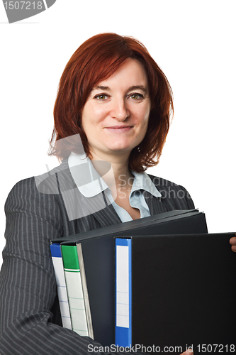 Image of woman at work