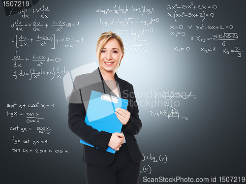 Image of smiling woman teacher