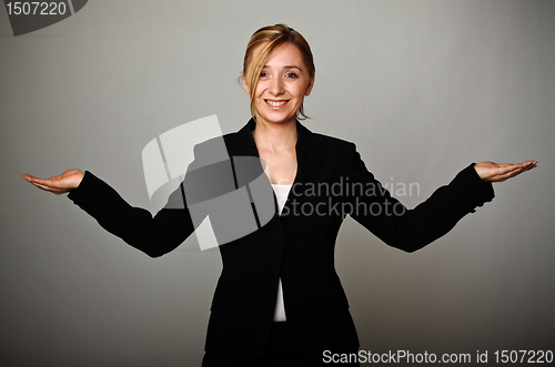 Image of friendly woman