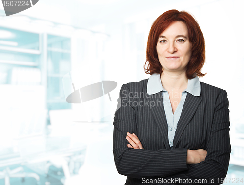 Image of woman at work
