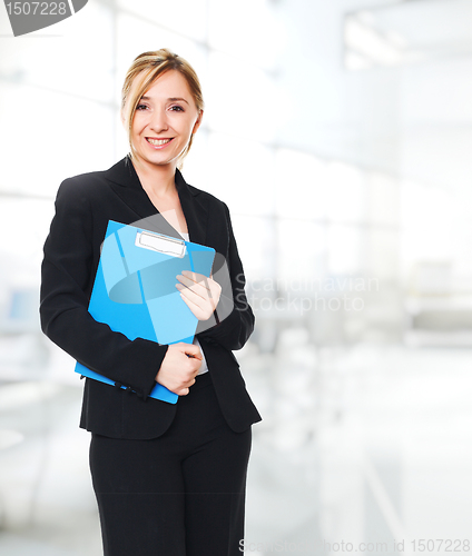 Image of woman at work