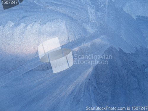 Image of frozen glass