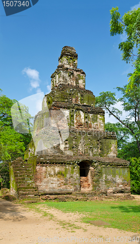 Image of Tower Satmahal Prasada in Polonnaruwa