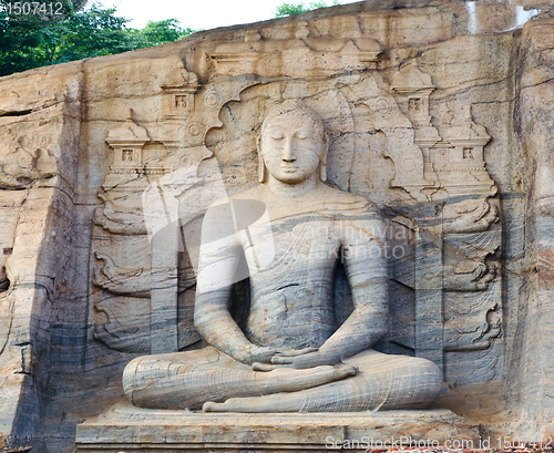 Image of gal vihara Buddha