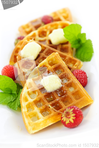 Image of Belgian waffles