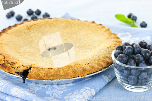 Image of Blueberry pie