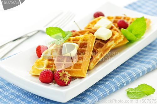 Image of Belgian waffles