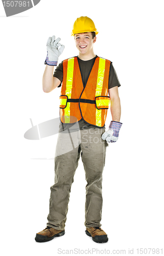 Image of Happy construction worker
