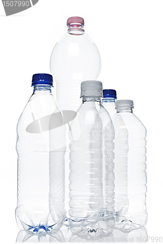 Image of Empty plastic bottles